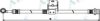 APEC braking HOS3857 Brake Hose